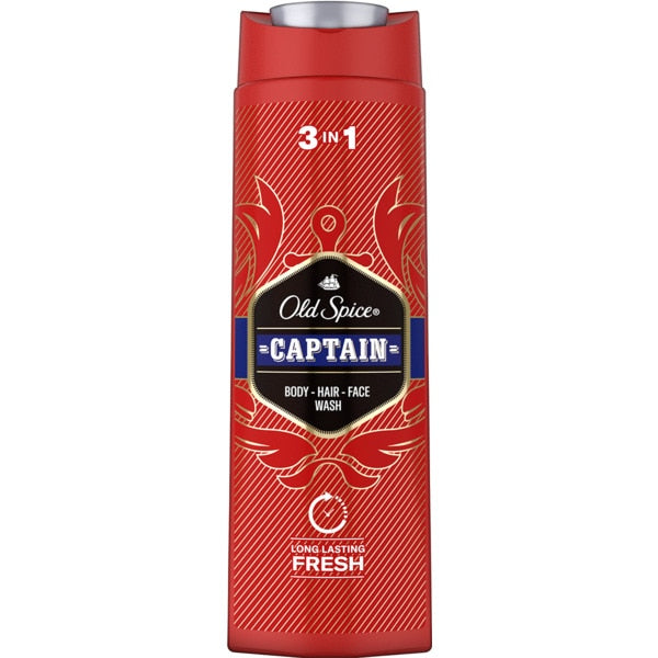 Gel de Banho Old Spice Captain 400 ml